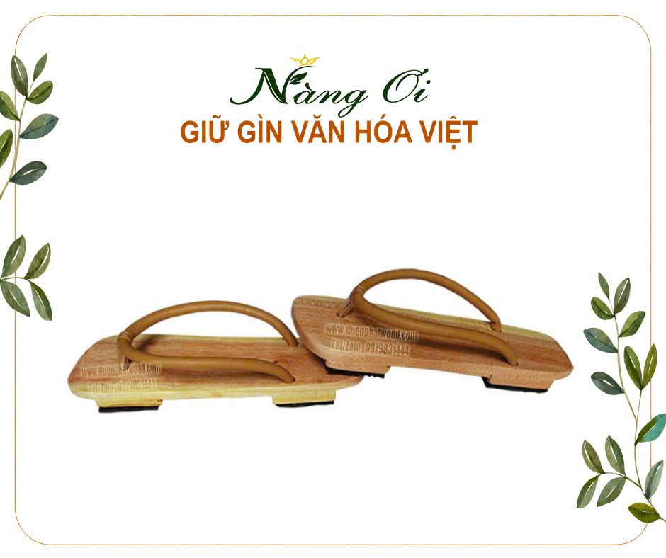 guốc gỗ nhật bản